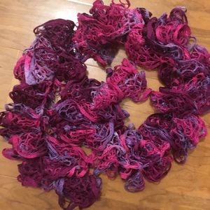 Purple Homemade Scarf